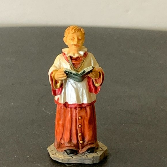 Lemax Choir Singer Christmas Village Decoration From 1999 - Picture 3 of 8